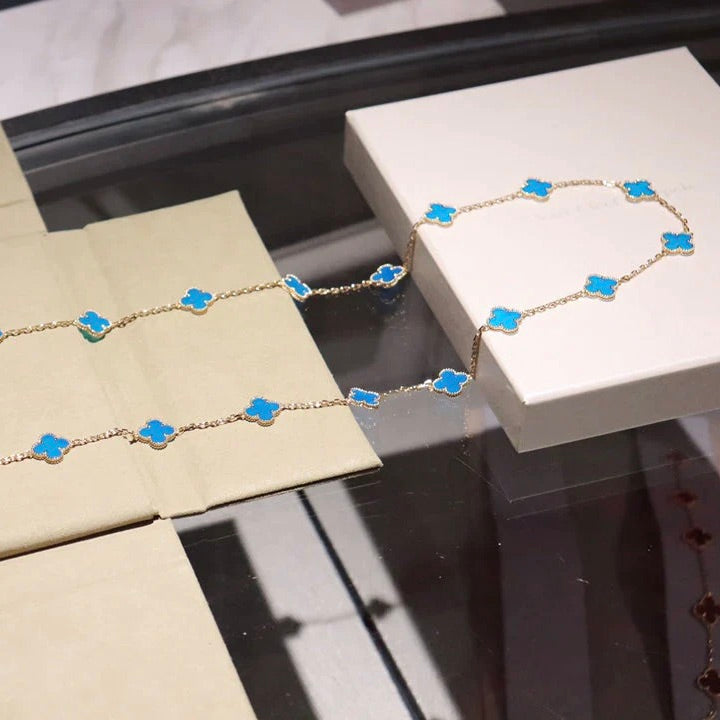 [GALE]CLOVER 20 MOTIFS TURQUOISE GOLD