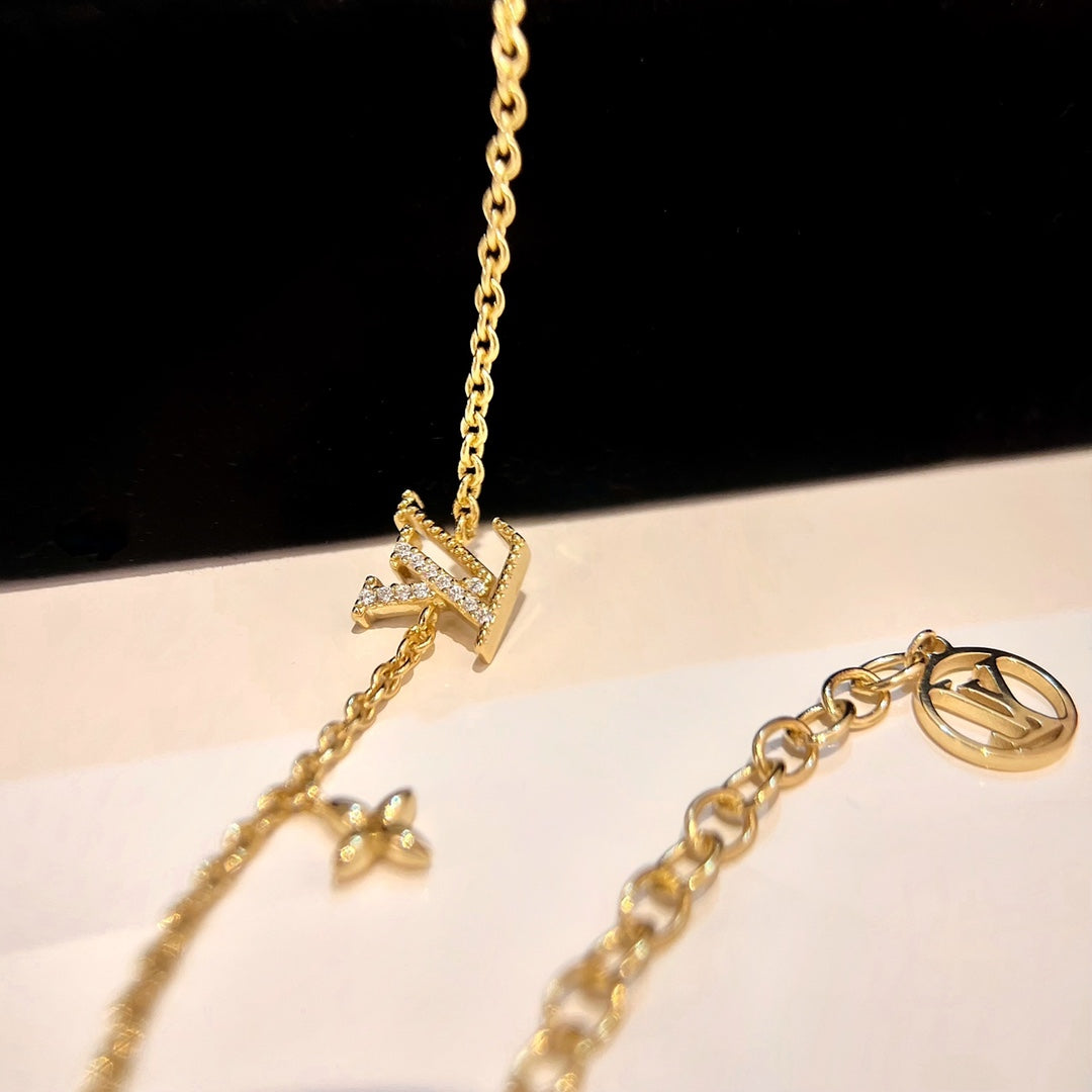 [GALE]LOGO STAR MOTIF GOLD BRACELET