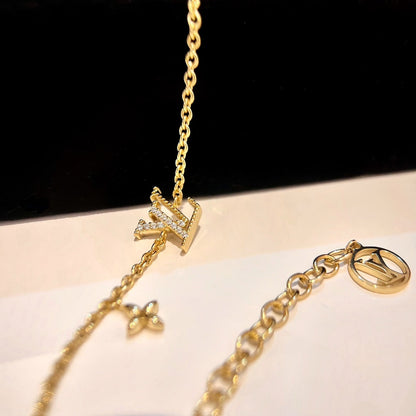 [GALE]LOGO STAR MOTIF GOLD BRACELET