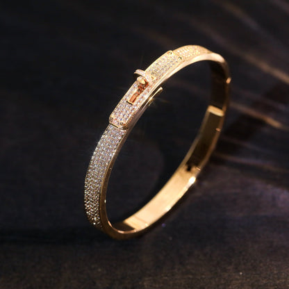 [GALE]KELLY BRACELET DIAMOND PAVED