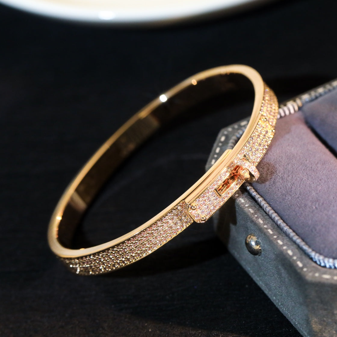 [GALE]KELLY BRACELET DIAMOND PAVED