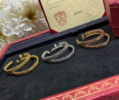 [GALE]CLASH LARGE HOOP EARRINGS