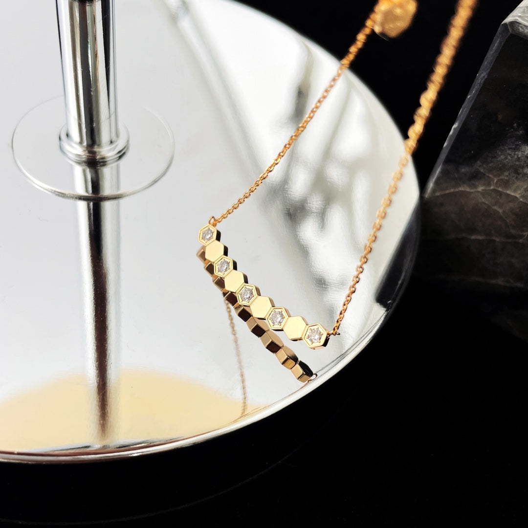 [GALE]BEE MY LOVE DIAMOND NECKLACE