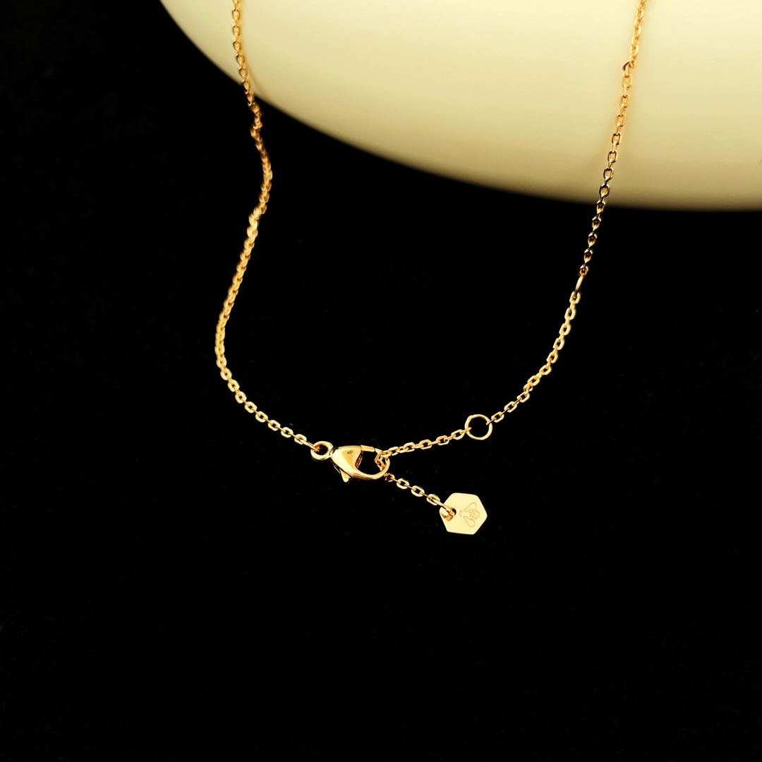 [GALE]BEE MINI PEDANT DIAMOND NECKLACE