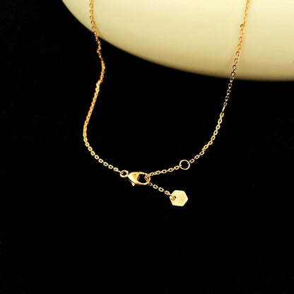 [GALE]BEE MINI PEDANT DIAMOND NECKLACE