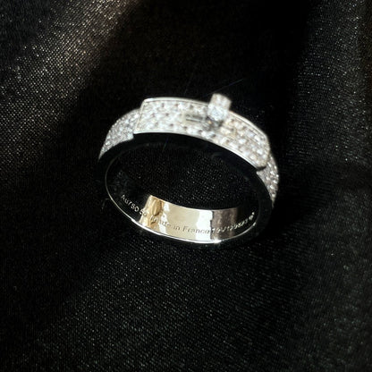 [GALE]KELLY SILVER DIAMOND RING