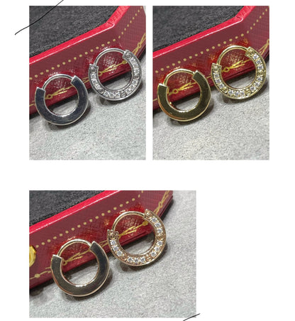 [GALE]LOVE DIAMOND EARRINGS