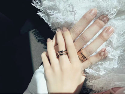 [GALE]ZERO 1 ROCK BLACK CERAMIC PINK GOLD LARGE MODEL