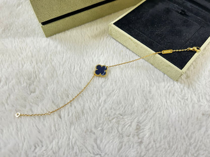 [GALE]CLOVER 1 MOTIF PIETERSITE BRACELET