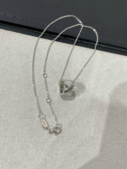 [GALE]LIENS EVIDENCE DIAMOND PAVED NECKLACE
