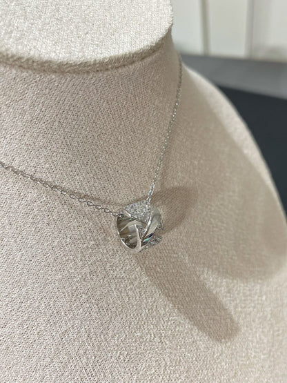 [GALE]LIENS EVIDENCE DIAMOND PAVED NECKLACE