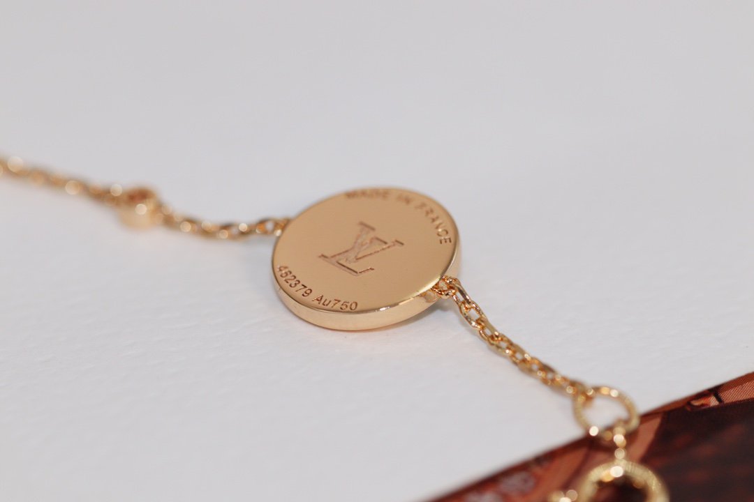 [GALE]STAR AND SUN 4 MOTIF PINK GOLD MALACHITE BRACELET