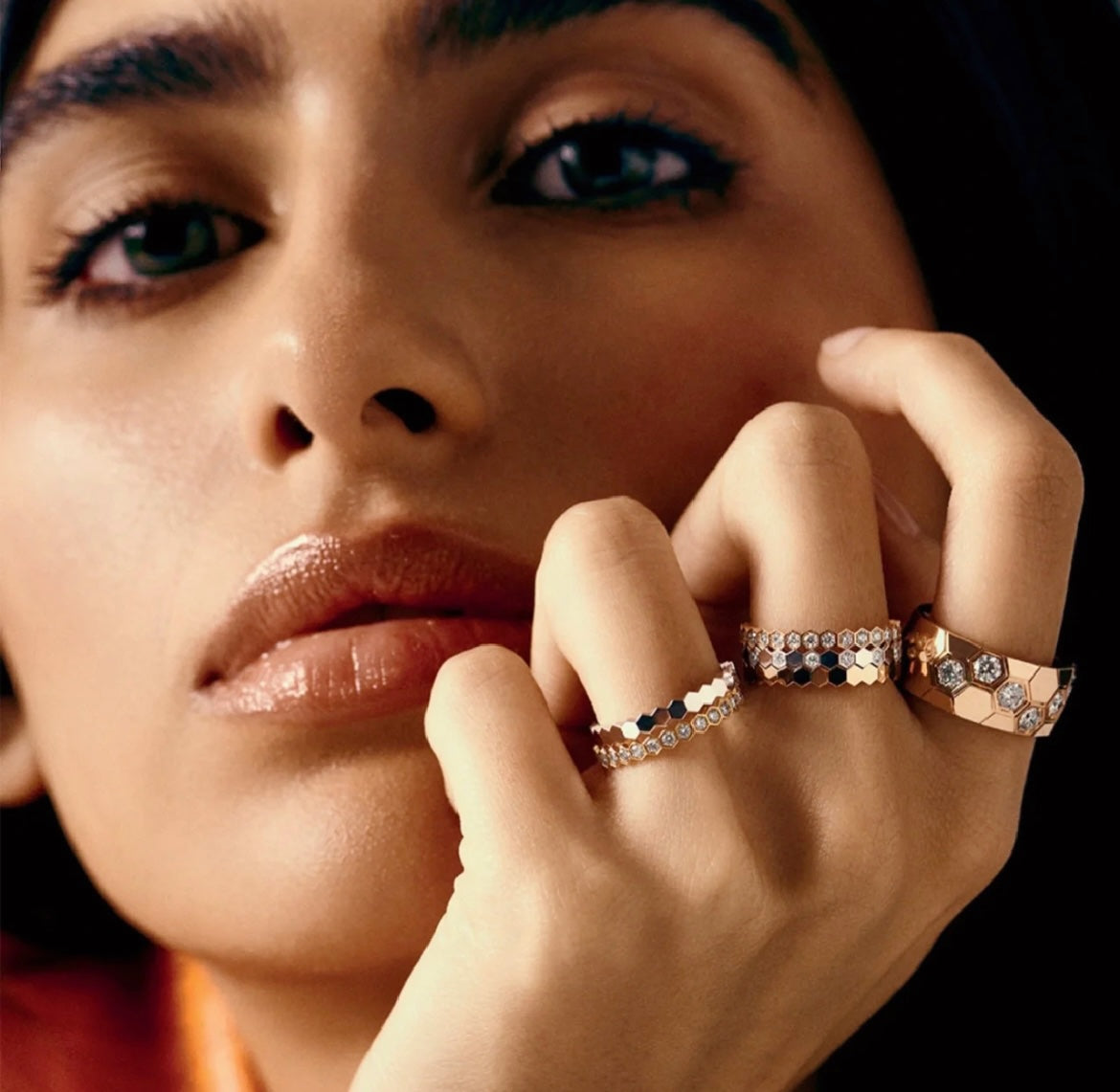 [GALE]BEE LOVE DIAMOND LARGE RING