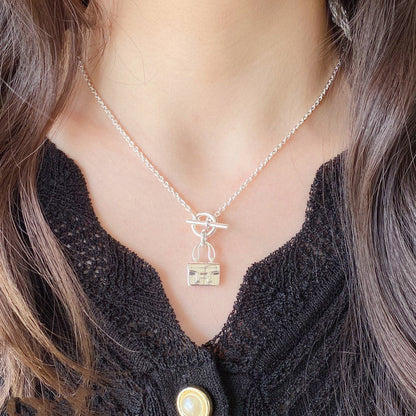 [GALE]CONSTANCE PEDANT SILVER NECKLACE