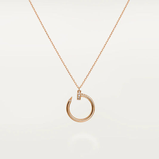 [GALE]JUSTE NECKLACE PINK GOLD
