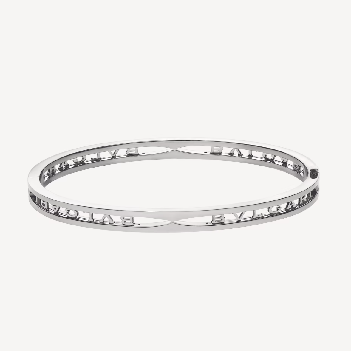[GALE]ZERO 1 SPIRAL LOGO SILVER BRACELET