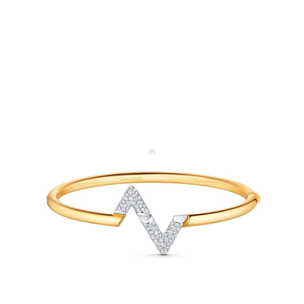 [GALE]VOLTE UPSITE DOWN GOLD DIAMOND BRACELET