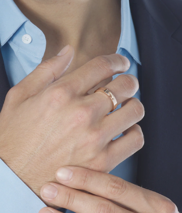 [GALE]ALLIANCE LIENS VIDENCE DIAMOND 4MM RING