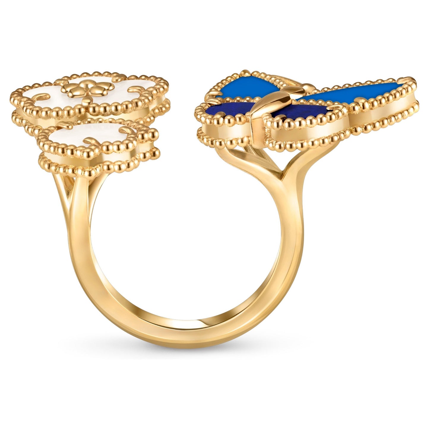 [GALE]LUCKY SPRING BUTTERFLY OPEN-FACE RINGS