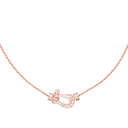 [GALE]FORCE 10 PINK GOLD DIAMOND NECKLACE