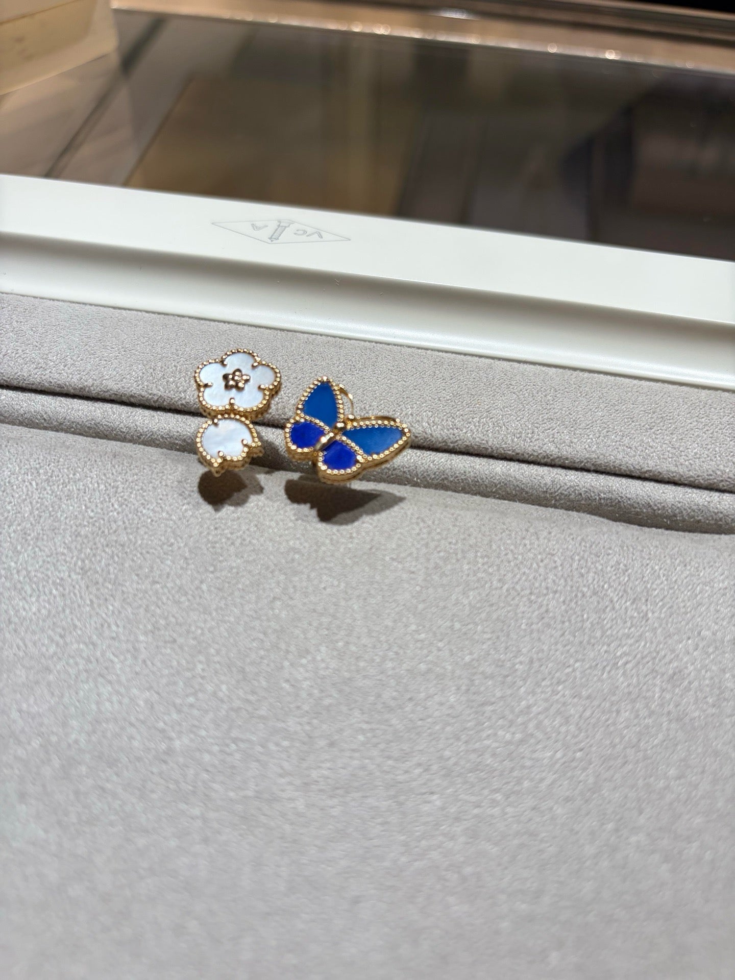 [GALE]LUCKY SPRING BUTTERFLY OPEN-FACE RINGS