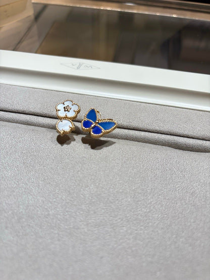 [GALE]LUCKY SPRING BUTTERFLY OPEN-FACE RINGS