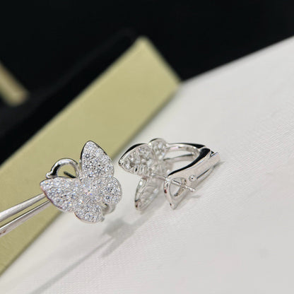 [GALE]BUTTERFLY ALL DIAMOND EARRINGS