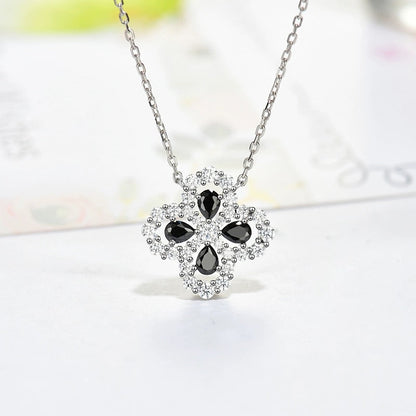 [GALE]LOOP NECKLACE FULL MOTIF DIAMOND 16MM MULTIPLE COLORS