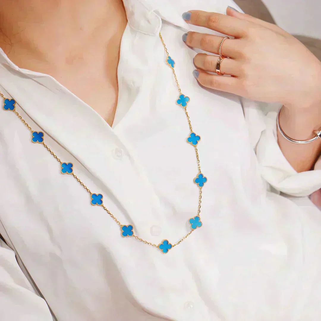 [GALE]CLOVER 20 MOTIFS TURQUOISE GOLD