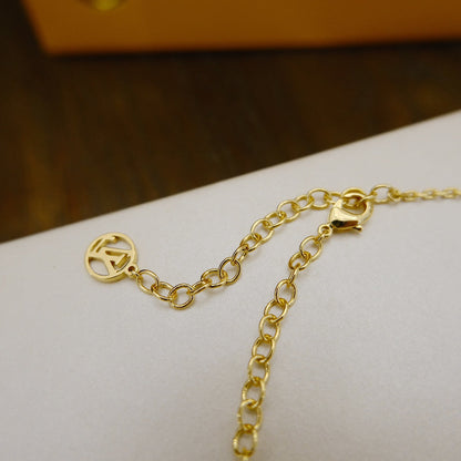 [GALE]BLOOMING SUPPLE NECKLACE BRASS