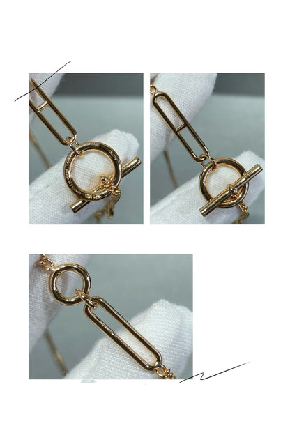 [GALE]HM STERLING CHAINE D'ANCRE HEART