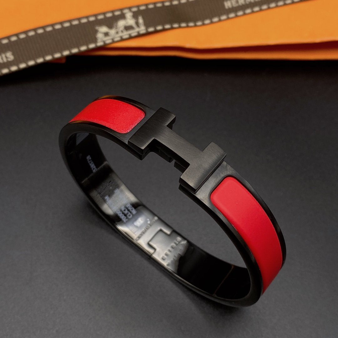 [GALE]CLIC HM SO BLACK RED BRACELET