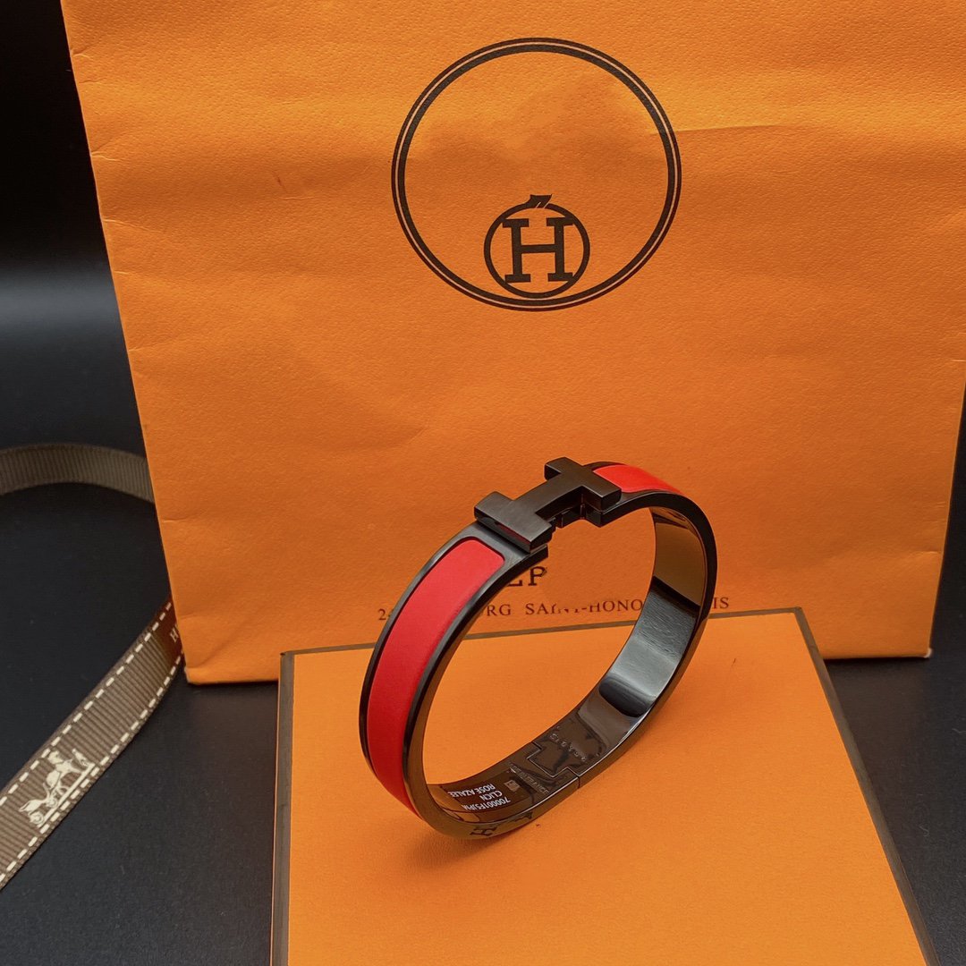 [GALE]CLIC HM SO BLACK RED BRACELET