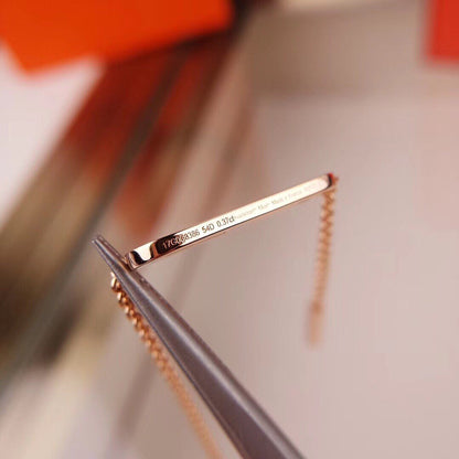 [GALE]HM FIRE PIG NOSE NECKLACE TRENDY STREET