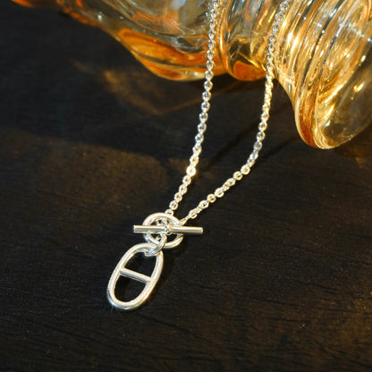 [GALE]HM CHAINE D'ANCRE PENDANT NECKLACE STERLING SILVER