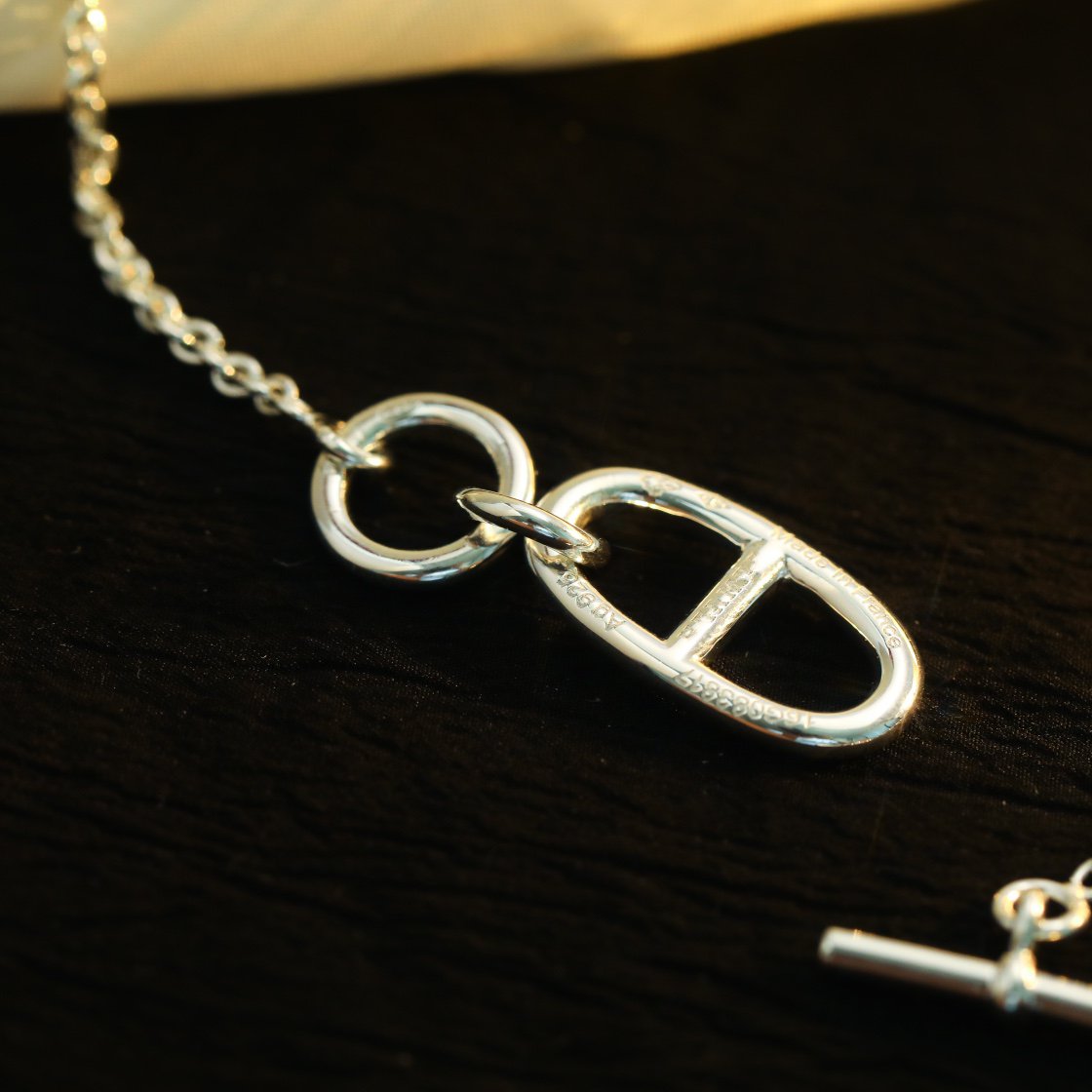 [GALE]HM CHAINE D'ANCRE PENDANT NECKLACE STERLING SILVER