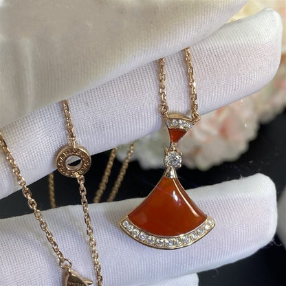 [GALE]DREAM NECKLACE CARNELIAN DIAMOND