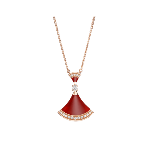 [GALE]DREAM NECKLACE CARNELIAN DIAMOND