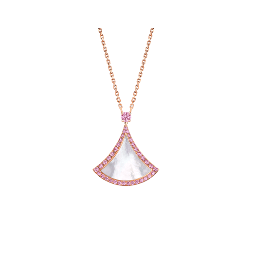 [GALE]DREAM NECKLACE MOP DIAMOND PINK