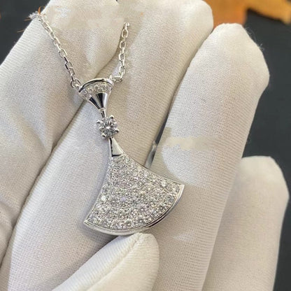 [GALE]DREAM NECKLACE SILVER FULL DIAMOND