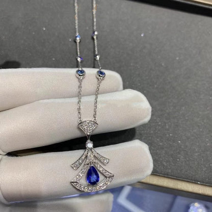 [GALE]DREAM NECKLACE AGATE DIAMOND SILVER