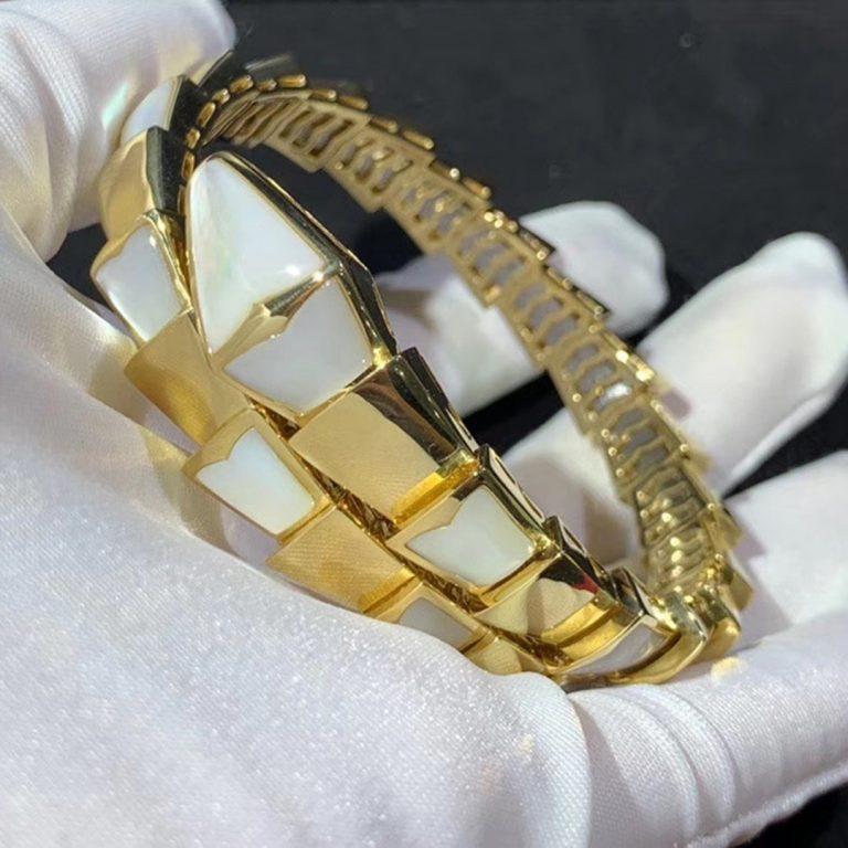[GALE]SERPENTI BRACELET MOP GOLD