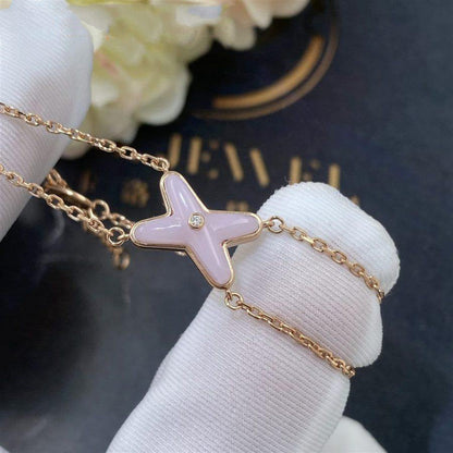 [GALE]JEUX BRACELET PINK MOP PINK GOLD 1 DIAMOND