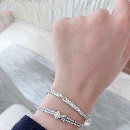 [GALE]JEUX DE BRACELET DIAMONDS SILVER