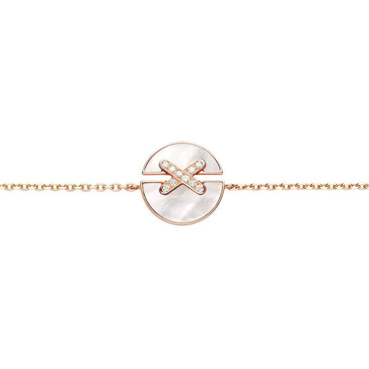 [GALE]JEUX DE BRACELET MOP PINK GOLD DIAMONDS