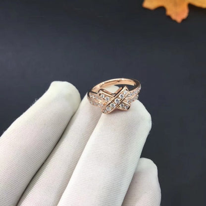 [GALE]JEUX DE RING PINK GOLD DIAMOND
