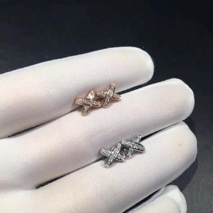 [GALE]JEUX DE DIAMOND EARRINGS
