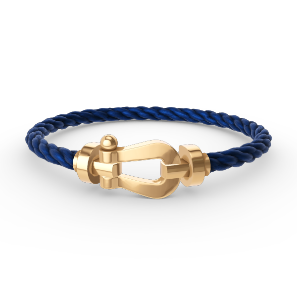 [GALE]FORCE LARGE HORSESHOE NO DIAMOND BRACELET GOLD