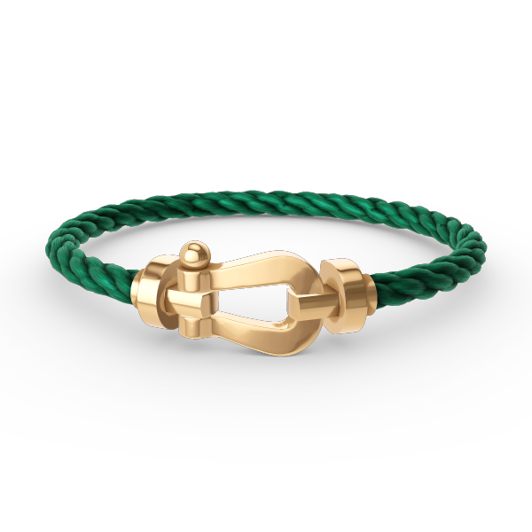 [GALE]FORCE LARGE HORSESHOE NO DIAMOND BRACELET GOLD