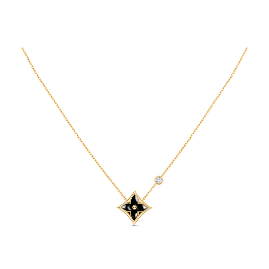 [GALE]STAR BLACK MOP NECKLACE